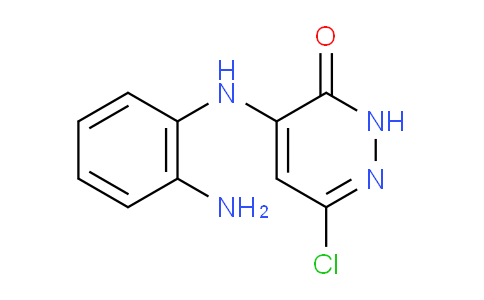 4-((2-Aminophenyl)amino)-6-chloropyridazin-3(2H)-one