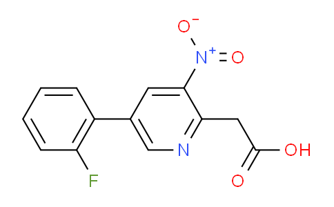 AM23746 | 1214381-83-5 | 2-(5-(2-Fluorophenyl)-3-nitropyridin-2-yl)acetic acid