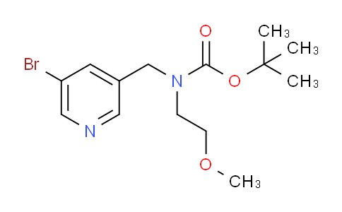 AM237461 | 1346809-09-3 | tert-Butyl ((5-bromopyridin-3-yl)methyl)(2-methoxyethyl)carbamate