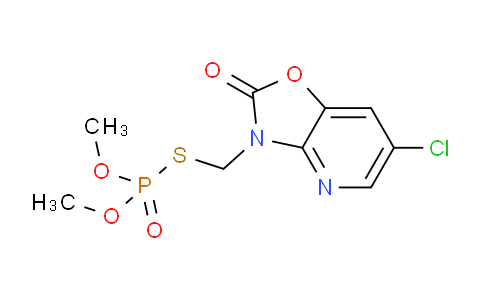 S-((6-Chloro-2-oxooxazolo[4,5-b]pyridin-3(2H)-yl)methyl) O,O-dimethyl phosphorothioate