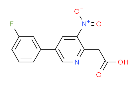 AM23747 | 1214370-96-3 | 2-(5-(3-Fluorophenyl)-3-nitropyridin-2-yl)acetic acid