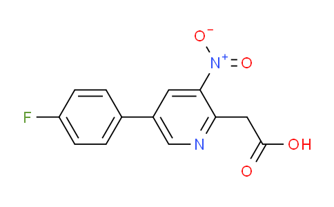 AM23748 | 1214348-25-0 | 2-(5-(4-Fluorophenyl)-3-nitropyridin-2-yl)acetic acid