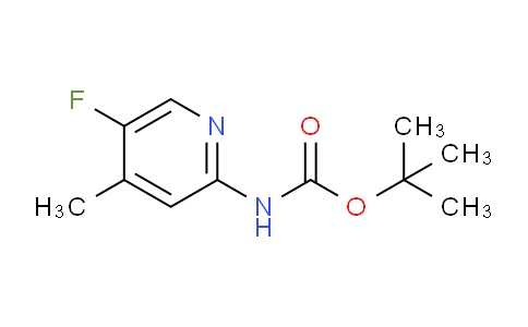 tert-Butyl (5-fluoro-4-methylpyridin-2-yl)carbamate