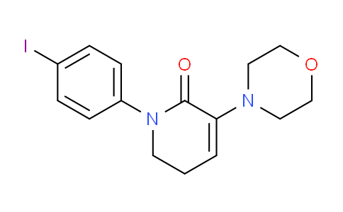 1-(4-Iodophenyl)-3-morpholino-5,6-dihydropyridin-2(1H)-one