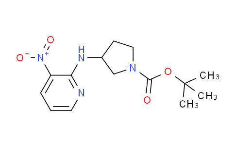 AM237533 | 1355917-47-3 | tert-Butyl 3-((3-nitropyridin-2-yl)amino)pyrrolidine-1-carboxylate