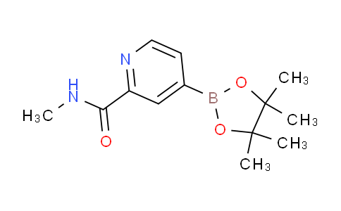 AM237536 | 1313738-91-8 | N-Methyl-4-(4,4,5,5-tetramethyl-1,3,2-dioxaborolan-2-yl)pyridine-2-carboxamide