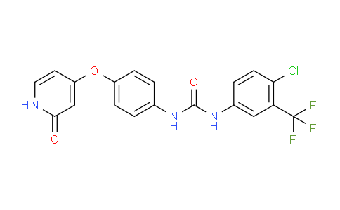 AM237546 | 228400-57-5 | 1-(4-Chloro-3-(trifluoromethyl)phenyl)-3-(4-((2-oxo-1,2-dihydropyridin-4-yl)oxy)phenyl)urea