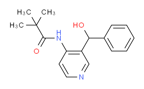 N-(3-(hydroxy(phenyl)methyl)pyridin-4-yl)pivalamide