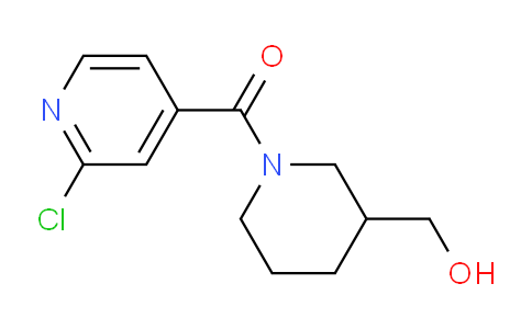 (2-Chloropyridin-4-yl)(3-(hydroxymethyl)piperidin-1-yl)methanone