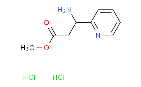 AM237626 | 1197231-86-9 | Methyl 3-amino-3-(pyridin-2-yl)propanoate dihydrochloride