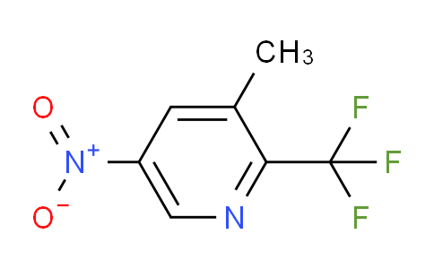3-Methyl-5-nitro-2-(trifluoromethyl)pyridine