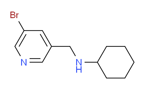 AM237653 | 1184409-99-1 | N-((5-Bromopyridin-3-yl)methyl)cyclohexanamine