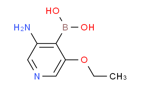 (3-Amino-5-ethoxypyridin-4-yl)boronic acid