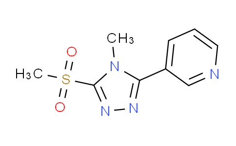 AM237696 | 863609-19-2 | 3-(4-Methyl-5-(methylsulfonyl)-4H-1,2,4-triazol-3-yl)pyridine