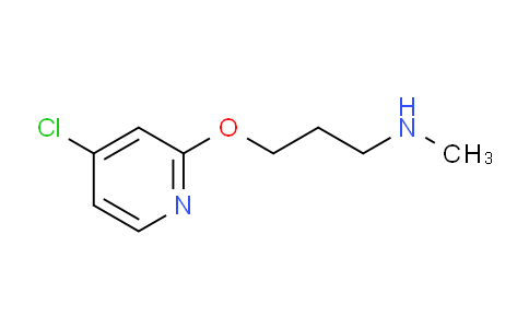 AM237705 | 1346708-21-1 | 3-((4-Chloropyridin-2-yl)oxy)-N-methylpropan-1-amine