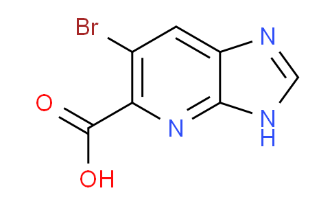 6-Bromo-3H-imidazo[4,5-b]pyridine-5-carboxylic acid