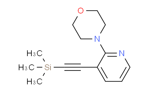 4-(3-((Trimethylsilyl)ethynyl)pyridin-2-yl)morpholine