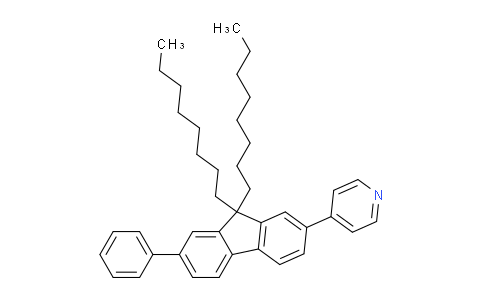 AM237767 | 811460-27-2 | 4-(9,9-Dioctyl-7-phenyl-9H-fluoren-2-yl)pyridine