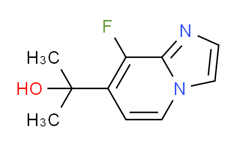 2-(8-Fluoroimidazo[1,2-a]pyridin-7-yl)propan-2-ol