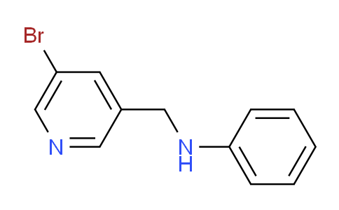 AM237790 | 61686-61-1 | N-((5-Bromopyridin-3-yl)methyl)aniline