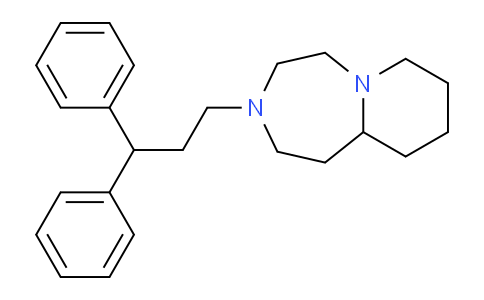 3-(3,3-Diphenylpropyl)decahydropyrido[1,2-d][1,4]diazepine