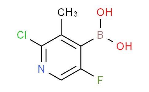 (2-Chloro-5-fluoro-3-methylpyridin-4-yl)boronic acid