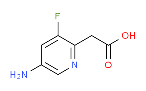 5-Amino-3-fluoropyridine-2-acetic acid