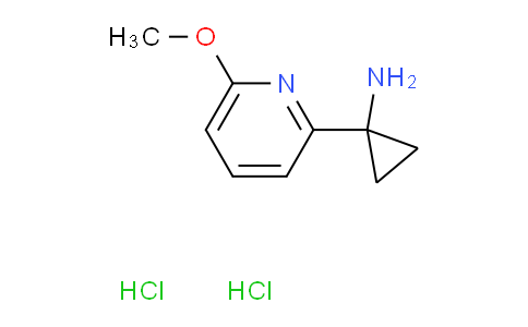 1-(6-Methoxypyridin-2-yl)cyclopropanamine dihydrochloride