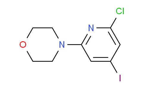 AM237856 | 1276110-16-7 | 4-(6-Chloro-4-iodopyridin-2-yl)morpholine