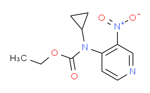 Ethyl cyclopropyl(3-nitropyridin-4-yl)carbamate