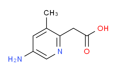 5-Amino-3-methylpyridine-2-acetic acid