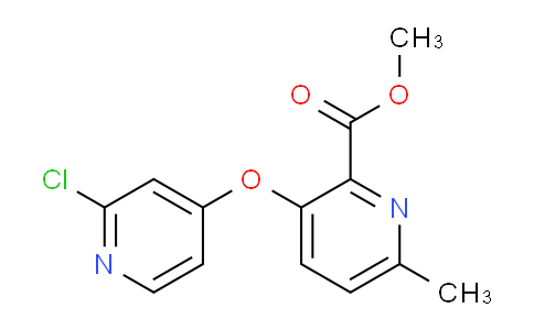 Methyl 3-((2-chloropyridin-4-yl)oxy)-6-methylpicolinate