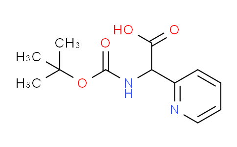 AM237908 | 380610-57-1 | 2-((tert-Butoxycarbonyl)amino)-2-(pyridin-2-yl)acetic acid