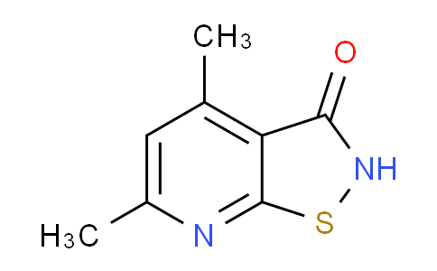 4,6-Dimethylisothiazolo[5,4-b]pyridin-3(2H)-one