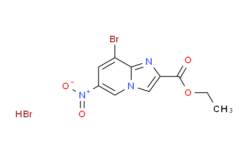 Ethyl 8-bromo-6-nitroimidazo[1,2-a]pyridine-2-carboxylate hydrobromide