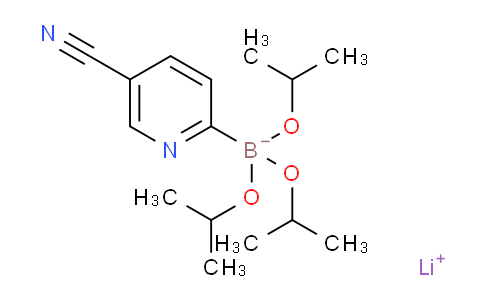 Lithium (5-cyanopyridin-2-yl)triisopropoxyborate