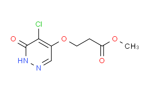 AM237947 | 1346697-67-3 | Methyl 3-((5-chloro-6-oxo-1,6-dihydropyridazin-4-yl)oxy)propanoate