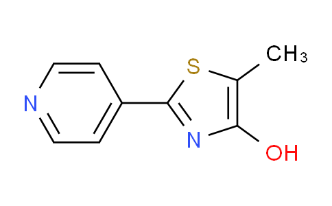 5-Methyl-2-(pyridin-4-yl)thiazol-4-ol