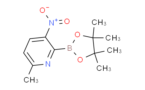 AM237989 | 1310384-91-8 | 6-Methyl-3-nitro-2-(4,4,5,5-tetramethyl-1,3,2-dioxaborolan-2-yl)pyridine