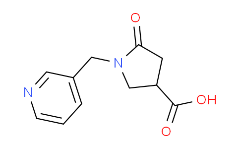 AM237993 | 842958-29-6 | 5-Oxo-1-(pyridin-3-ylmethyl)pyrrolidine-3-carboxylic acid