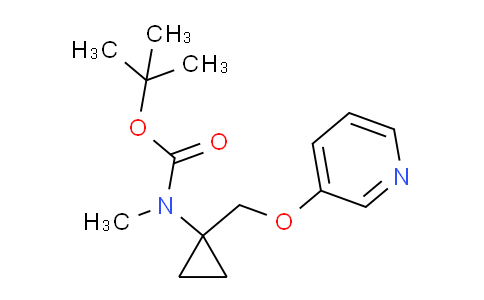 AM237997 | 387845-55-8 | tert-Butyl methyl(1-((pyridin-3-yloxy)methyl)cyclopropyl)carbamate