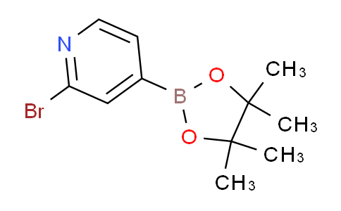 2-Bromo-4-(4,4,5,5-tetramethyl-1,3,2-dioxaborolan-2-yl)pyridine