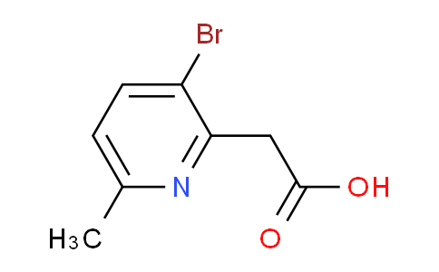 AM23803 | 1214374-30-7 | 3-Bromo-6-methylpyridine-2-acetic acid