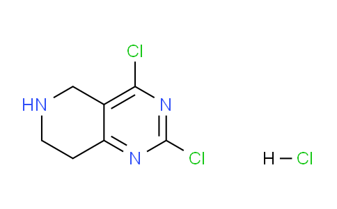 2,4-Dichloro-5,6,7,8-tetrahydropyrido[4,3-d]pyrimidine hydrochloride(1:x)