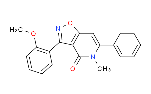 AM238054 | 479077-09-3 | 3-(2-Methoxyphenyl)-5-methyl-6-phenylisoxazolo[4,5-c]pyridin-4(5H)-one
