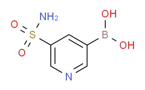 (5-Sulfamoylpyridin-3-yl)boronic acid