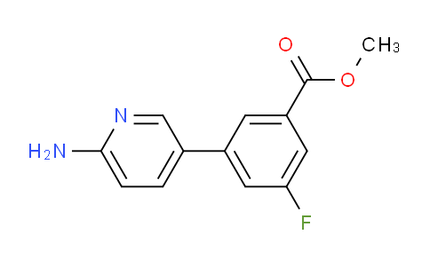 Methyl 3-(6-aminopyridin-3-yl)-5-fluorobenzoate