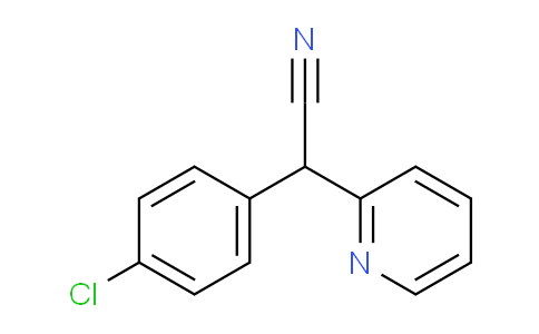 2-(4-Chlorophenyl)-2-(pyridin-2-yl)acetonitrile