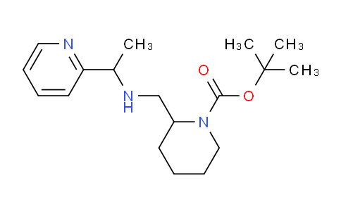 AM238207 | 1353972-38-9 | tert-Butyl 2-(((1-(pyridin-2-yl)ethyl)amino)methyl)piperidine-1-carboxylate