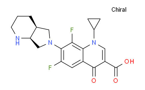 AM238232 | 151213-15-9 | 1-Cyclopropyl-6,8-difluoro-7-((4aS,7aS)-hexahydro-1H-pyrrolo[3,4-b]pyridin-6(2H)-yl)-4-oxo-1,4-dihydroquinoline-3-carboxylic acid